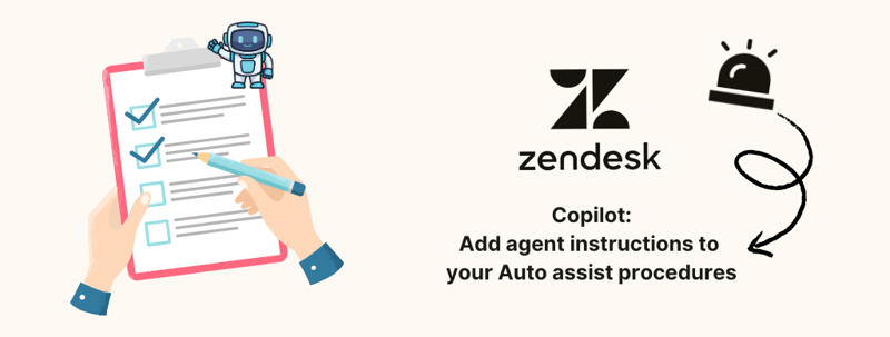 Copilot: Legg til agentinstruksjoner i auto assist-prosedyrer
