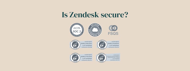  Is Zendesk secure? Learn about Zendesk's commitment to security